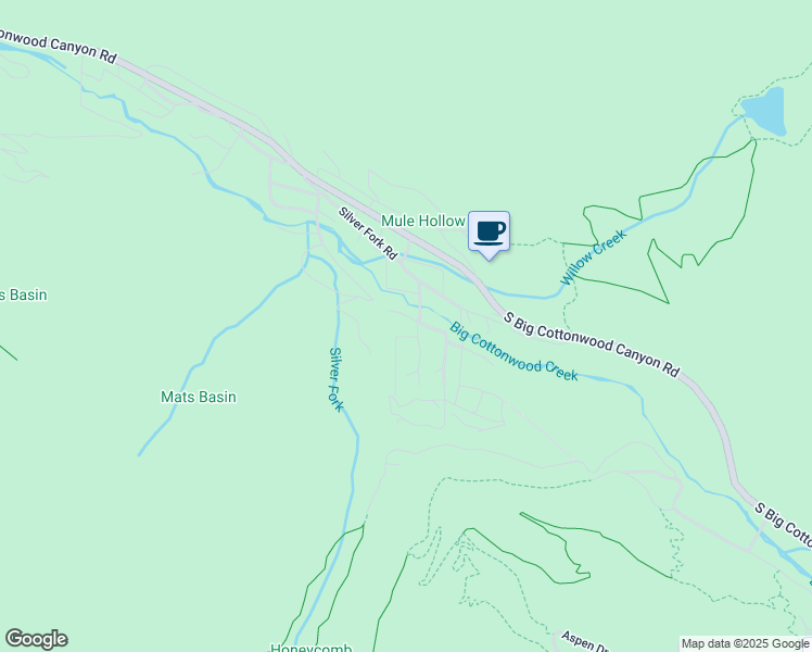 map of restaurants, bars, coffee shops, grocery stores, and more near 11320 Aspen Bend Lane in Salt Lake City