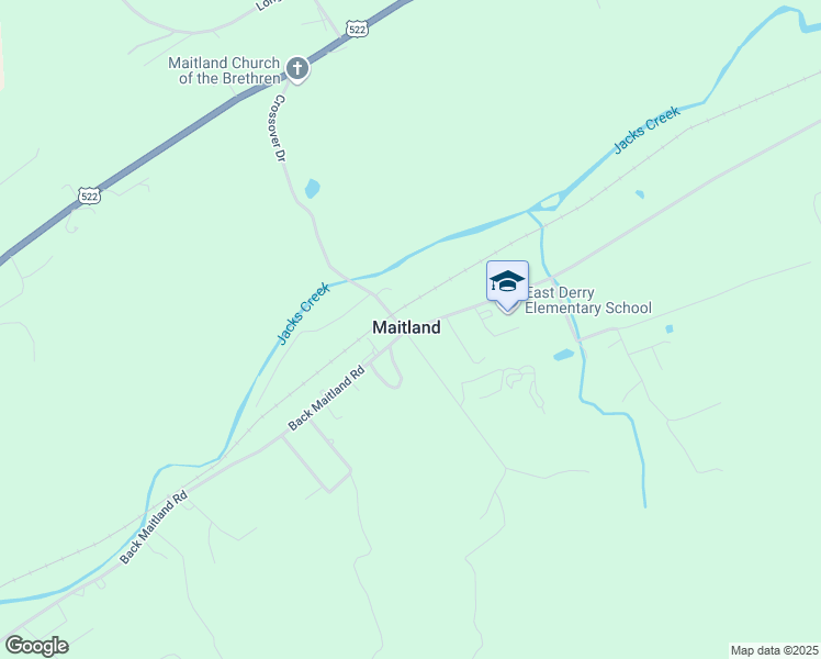 map of restaurants, bars, coffee shops, grocery stores, and more near 2316 Back Maitland Road in Lewistown