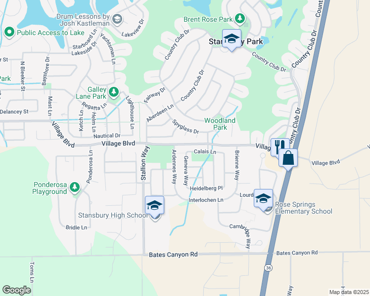 map of restaurants, bars, coffee shops, grocery stores, and more near 5573 Geneva Way in Erda