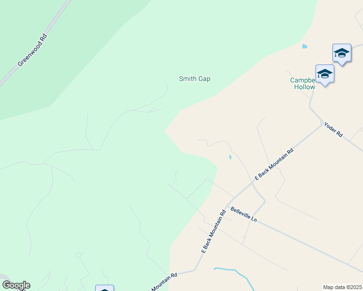 map of restaurants, bars, coffee shops, grocery stores, and more near 156 Zooks Orchard Lane in Belleville