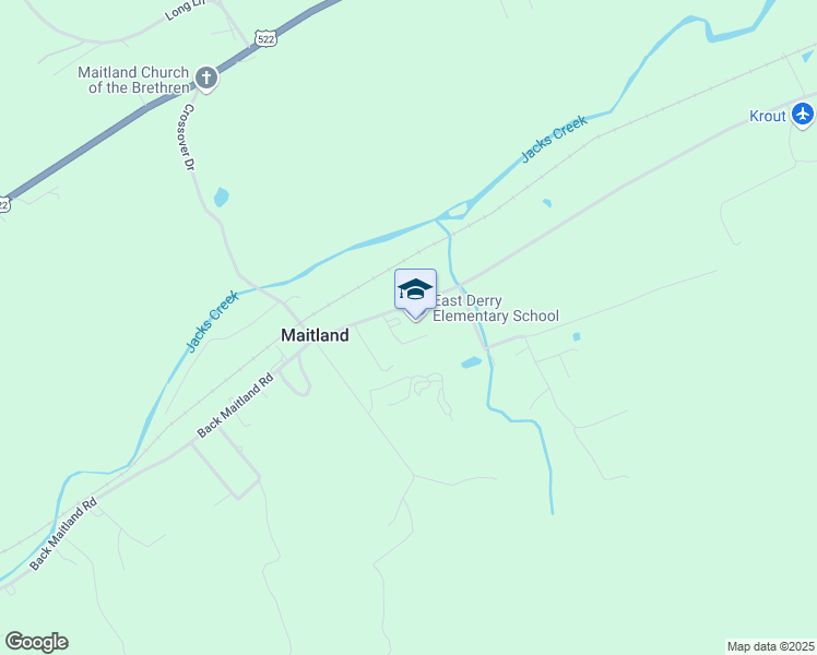 map of restaurants, bars, coffee shops, grocery stores, and more near 2316 Back Maitland Road in Lewistown
