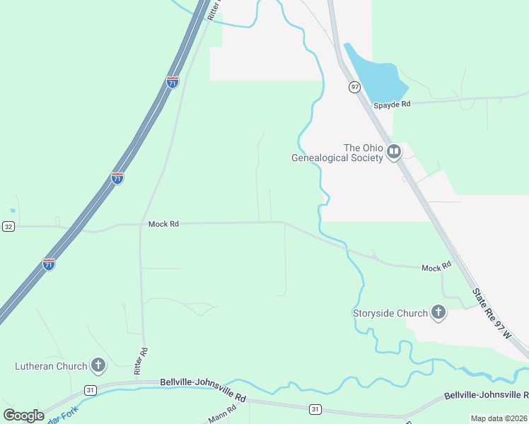 map of restaurants, bars, coffee shops, grocery stores, and more near 950 Mock Road in Mansfield