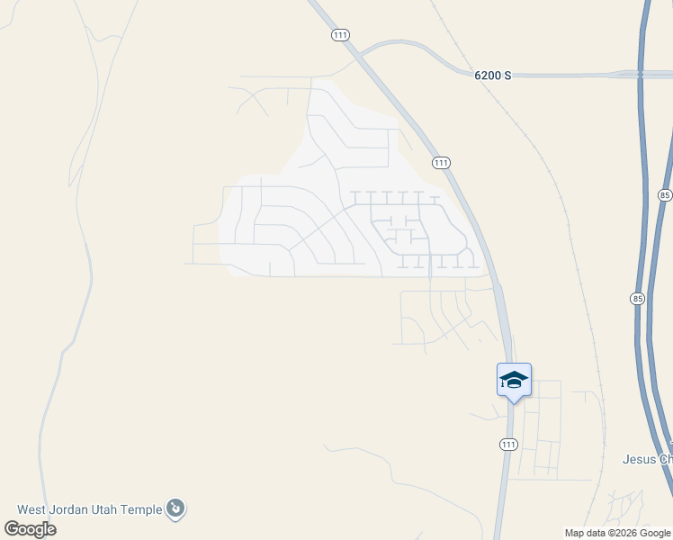 map of restaurants, bars, coffee shops, grocery stores, and more near 7127 Hawk View Way in West Valley City