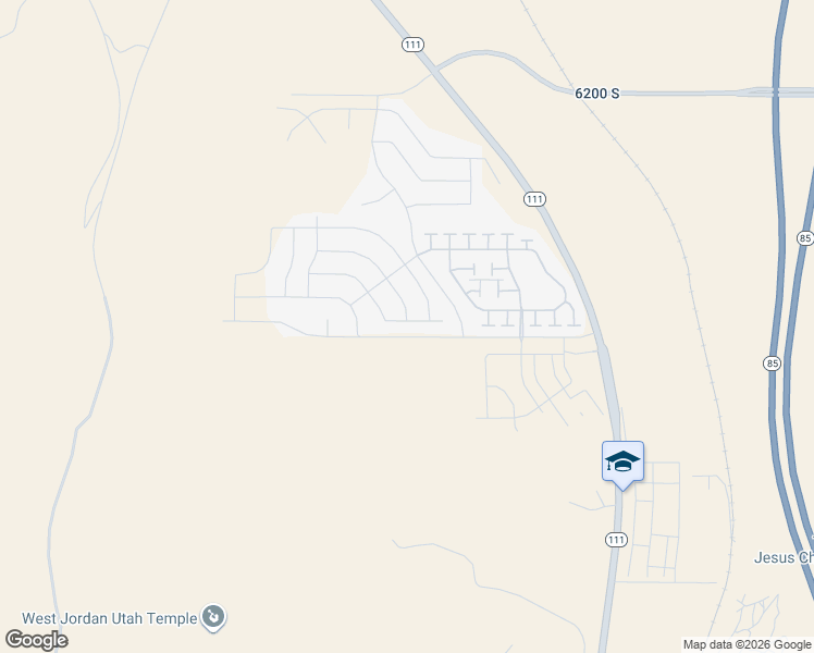 map of restaurants, bars, coffee shops, grocery stores, and more near 7127 Hawk View Way in West Valley City