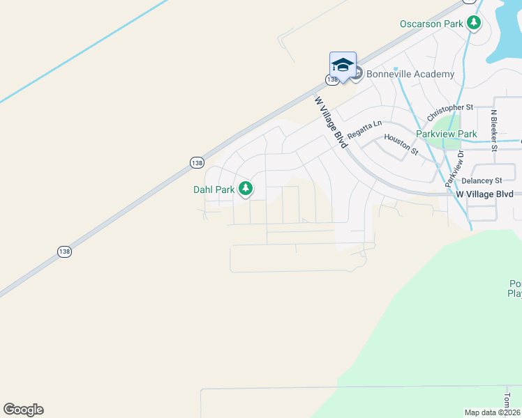 map of restaurants, bars, coffee shops, grocery stores, and more near 5661 North Goldfinch Lane in Stansbury Park