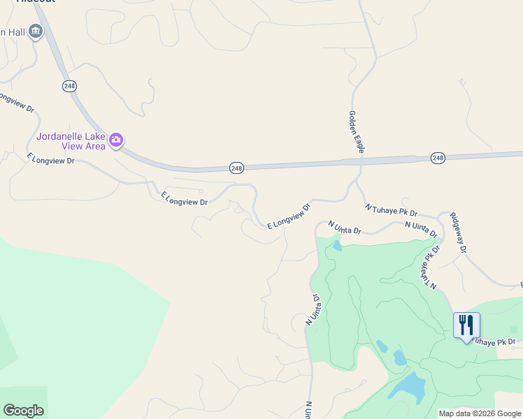 map of restaurants, bars, coffee shops, grocery stores, and more near 1868 East Longview Drive in Kamas