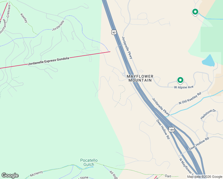 map of restaurants, bars, coffee shops, grocery stores, and more near 2281 West Sonder Way in Park City