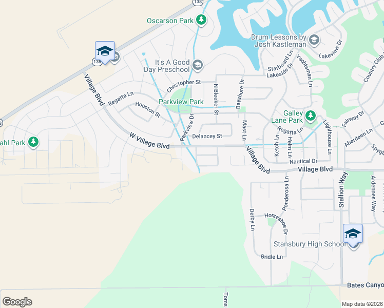 map of restaurants, bars, coffee shops, grocery stores, and more near 5665 Dawns View Rd in Stansbury Park