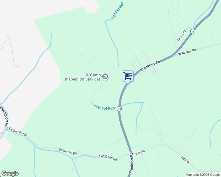 map of restaurants, bars, coffee shops, grocery stores, and more near 6000 Forest Drive in Monaca