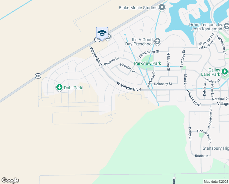 map of restaurants, bars, coffee shops, grocery stores, and more near 5686 Duke Lane in Stansbury Park