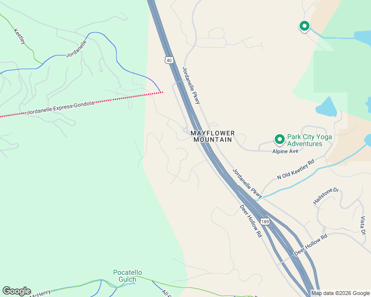 map of restaurants, bars, coffee shops, grocery stores, and more near 10252 North Liv Place in Park City
