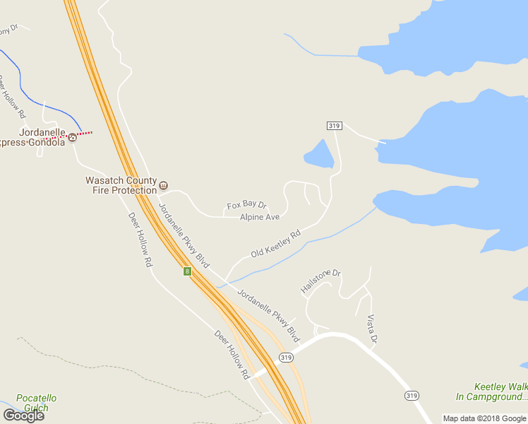 map of restaurants, bars, coffee shops, grocery stores, and more near 1699 Fox Bay Drive in Heber City