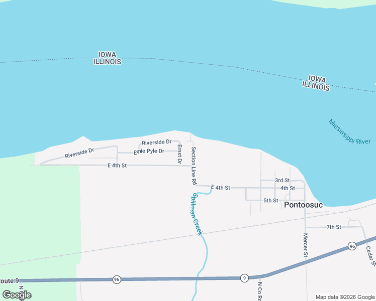 map of restaurants, bars, coffee shops, grocery stores, and more near 225-299 Section Line Road in Pontoosuc