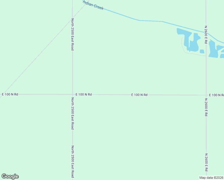 map of restaurants, bars, coffee shops, grocery stores, and more near 25305 East 100 North Road in Cropsey