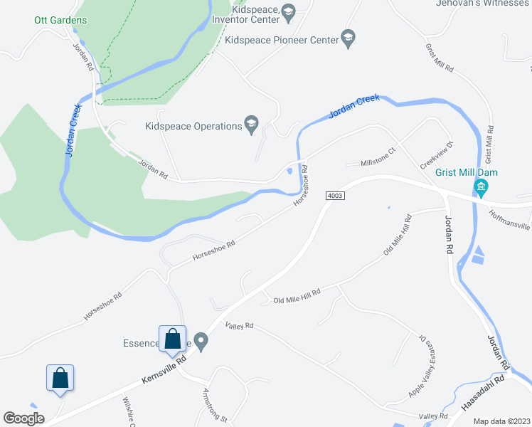 map of restaurants, bars, coffee shops, grocery stores, and more near 5571 Covered Bridge Circle in Lehigh County