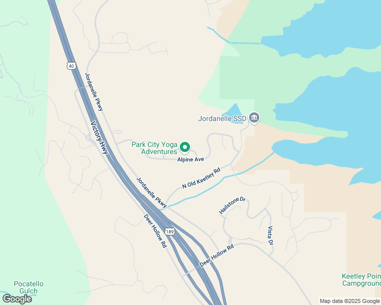 map of restaurants, bars, coffee shops, grocery stores, and more near 1729 Fox Bay Drive in Heber City