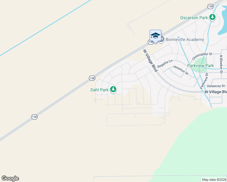 map of restaurants, bars, coffee shops, grocery stores, and more near 5704 North Regatta Lane in Stansbury Park