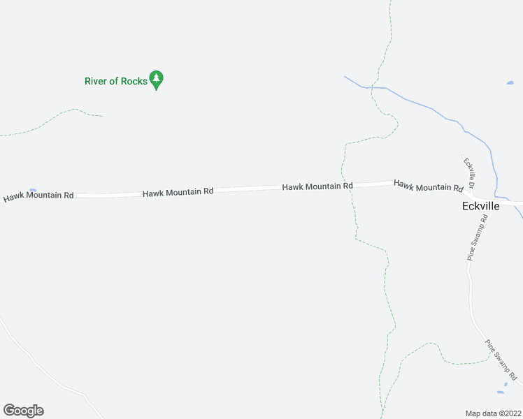 map of restaurants, bars, coffee shops, grocery stores, and more near 1470A Hawk Mountain Road in Kempton