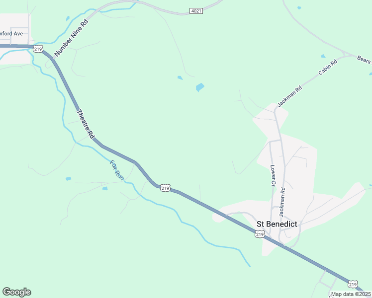 map of restaurants, bars, coffee shops, grocery stores, and more near in Saint Benedict