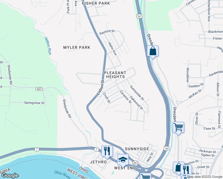 824 Northside Street, East Liverpool OH Walk Score