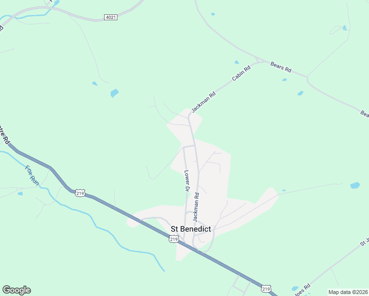 map of restaurants, bars, coffee shops, grocery stores, and more near 257 Lower Dr in Cambria