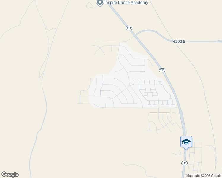 map of restaurants, bars, coffee shops, grocery stores, and more near 7232 West Luminous Way in West Jordan