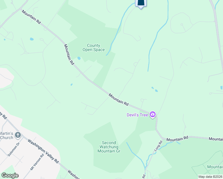 map of restaurants, bars, coffee shops, grocery stores, and more near 239 Mountain Road in Bernards