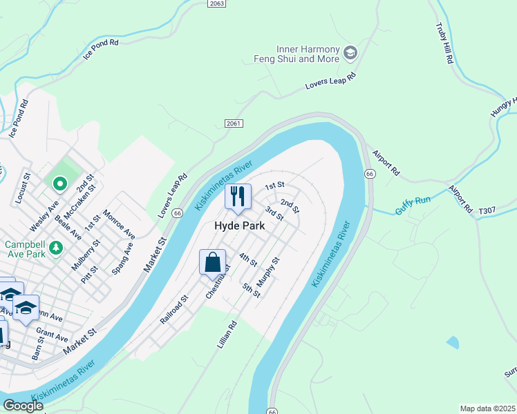 map of restaurants, bars, coffee shops, grocery stores, and more near 804 3rd Street in Hyde Park