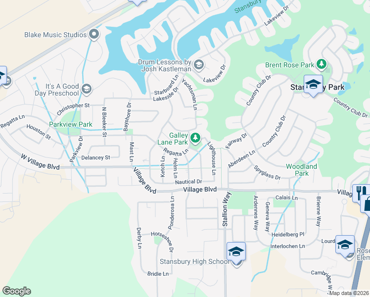map of restaurants, bars, coffee shops, grocery stores, and more near 152 Regatta Lane in Stansbury Park