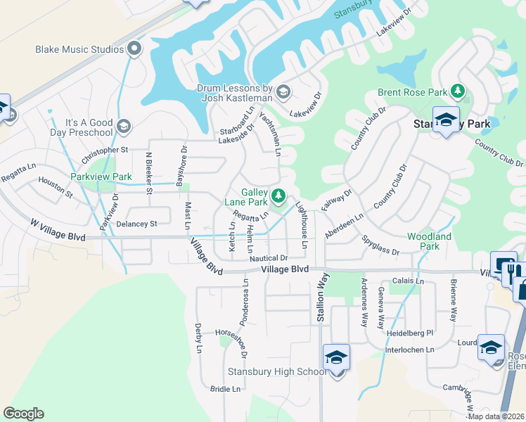 map of restaurants, bars, coffee shops, grocery stores, and more near 152 Regatta Lane in Stansbury Park