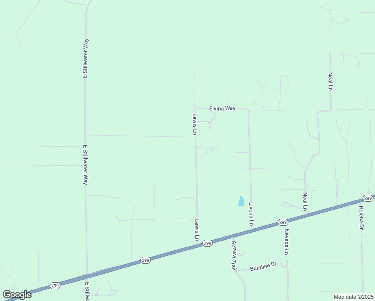 map of restaurants, bars, coffee shops, grocery stores, and more near 11828-11894 Lewis Lane in Redding