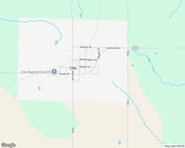 map of restaurants, bars, coffee shops, grocery stores, and more near in Clio