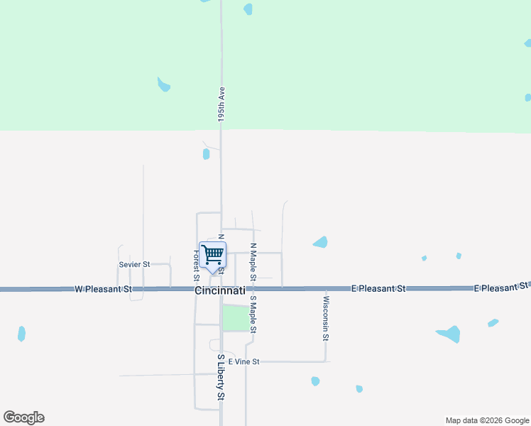 map of restaurants, bars, coffee shops, grocery stores, and more near in Cincinnati