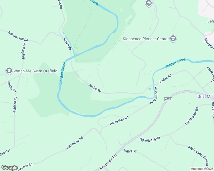 map of restaurants, bars, coffee shops, grocery stores, and more near 3207 Jordan Road in Orefield