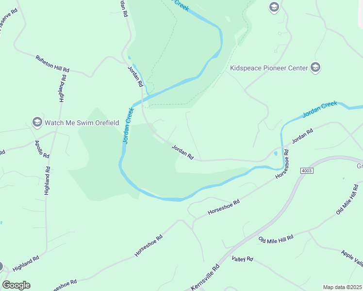 map of restaurants, bars, coffee shops, grocery stores, and more near 3241 Jordan Road in Lehigh County