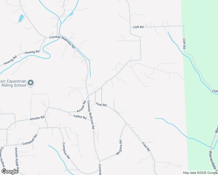 map of restaurants, bars, coffee shops, grocery stores, and more near 185 Wallrose Heights Road in Baden