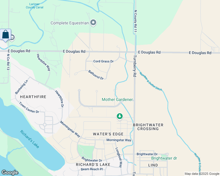 map of restaurants, bars, coffee shops, grocery stores, and more near 3405 Corte Almaden in Fort Collins