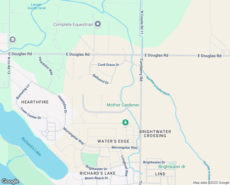map of restaurants, bars, coffee shops, grocery stores, and more near 3405 Corte Almaden in Fort Collins