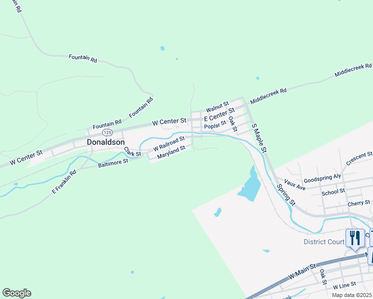 map of restaurants, bars, coffee shops, grocery stores, and more near 5 Maryland Street in Tremont