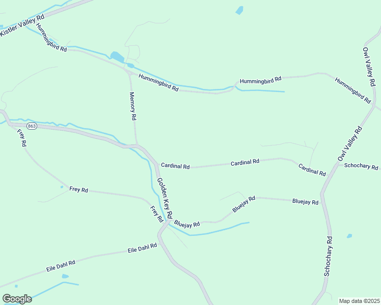 map of restaurants, bars, coffee shops, grocery stores, and more near 8784 Cardinal Road in Kempton