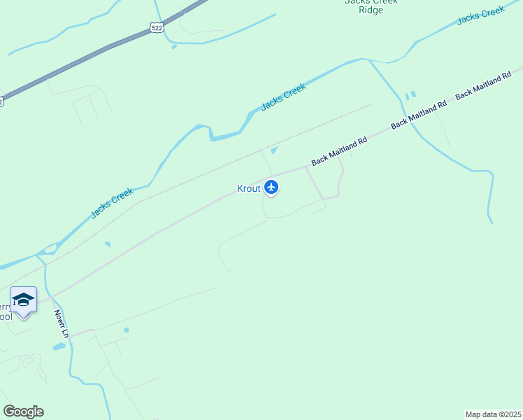 map of restaurants, bars, coffee shops, grocery stores, and more near 30 Krout Drive in Lewistown