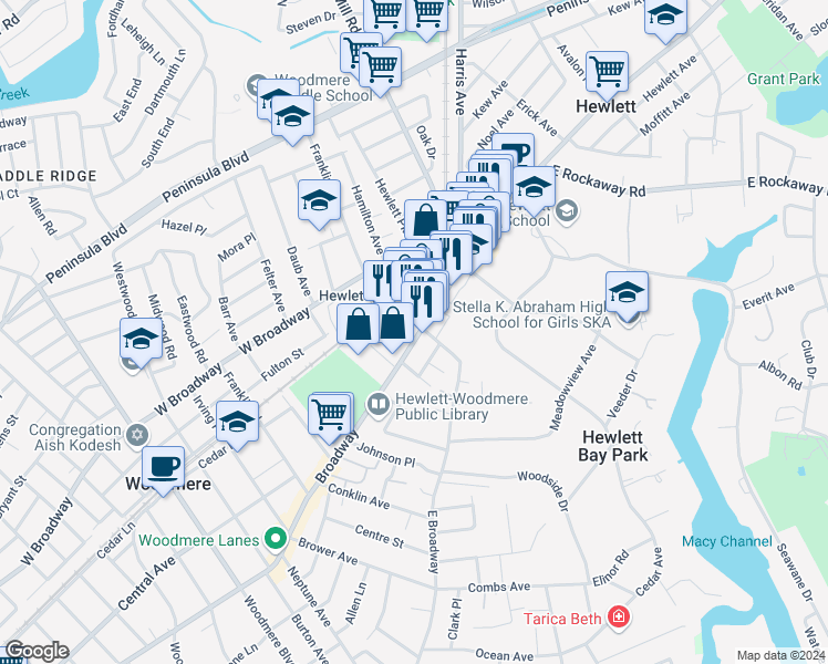 1196 Broadway, Lawrence NY Walk Score