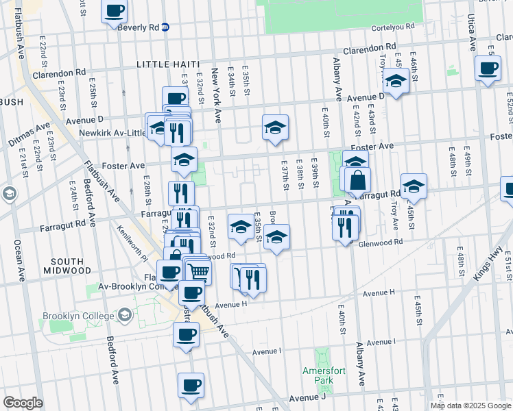 Farragut Rd & E 35th St, New York NY Walk Score