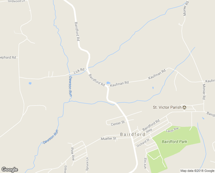 map of restaurants, bars, coffee shops, grocery stores, and more near 349 Bairdford Road in Gibsonia