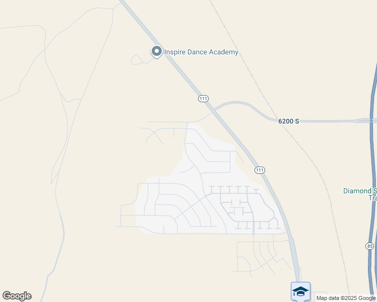map of restaurants, bars, coffee shops, grocery stores, and more near 6307 Oquirrh Mesa Drive in West Valley City