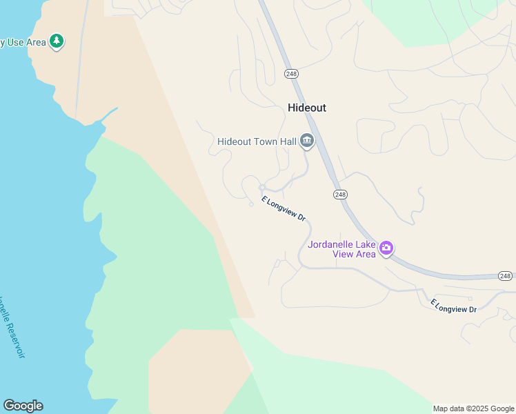 map of restaurants, bars, coffee shops, grocery stores, and more near 10640 North Reflection Ridge in Hideout