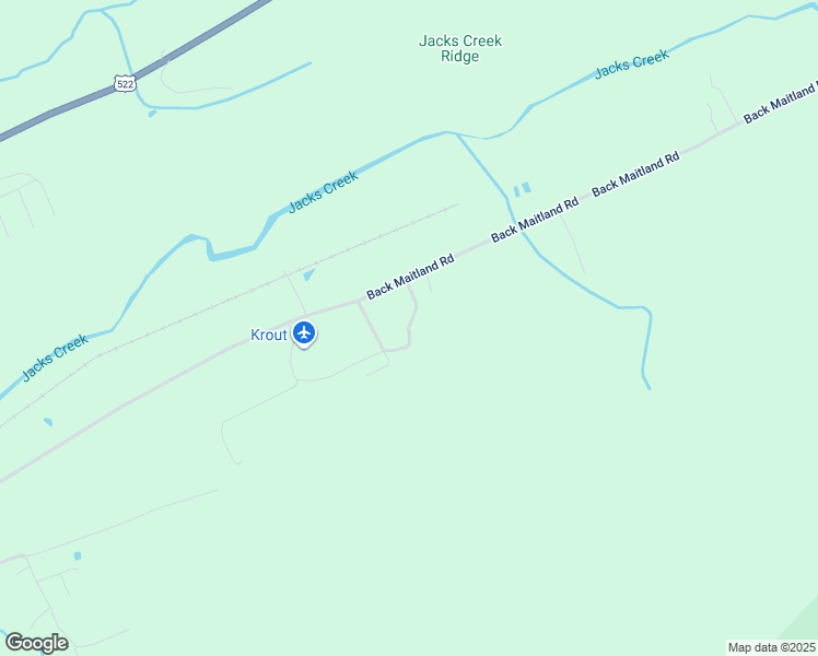 map of restaurants, bars, coffee shops, grocery stores, and more near Forest Edge Lane in Mifflin County