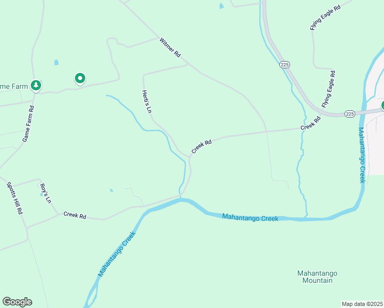 map of restaurants, bars, coffee shops, grocery stores, and more near 8 Creek Road in Dalmatia