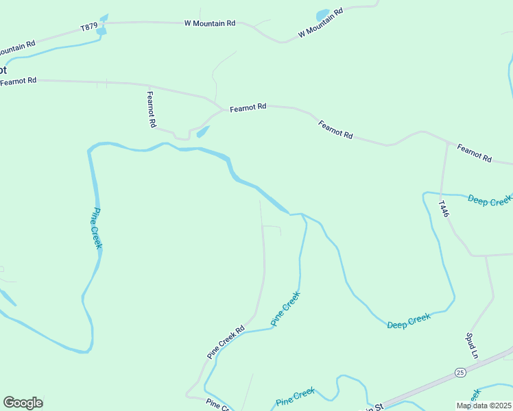 map of restaurants, bars, coffee shops, grocery stores, and more near 181 Pine Creek Road in Hegins