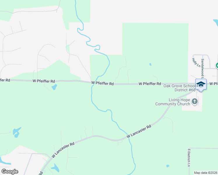 map of restaurants, bars, coffee shops, grocery stores, and more near 6871-6999 West Pfeiffer Road in Peoria